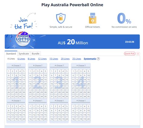 play powerball australia online.